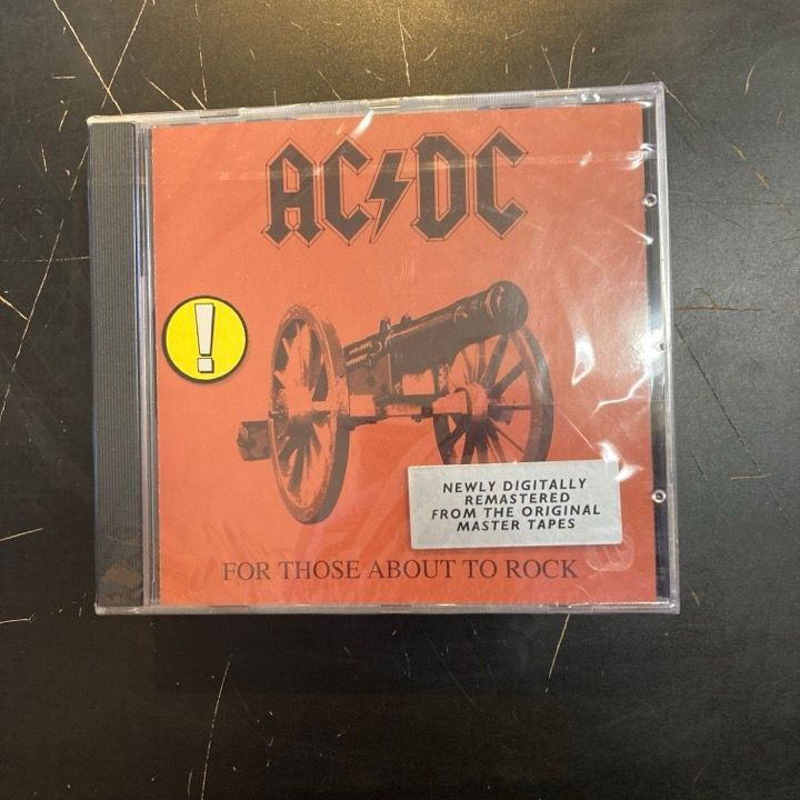 AC/DC - For Those About To Rock CD (avaamaton) -hard rock-